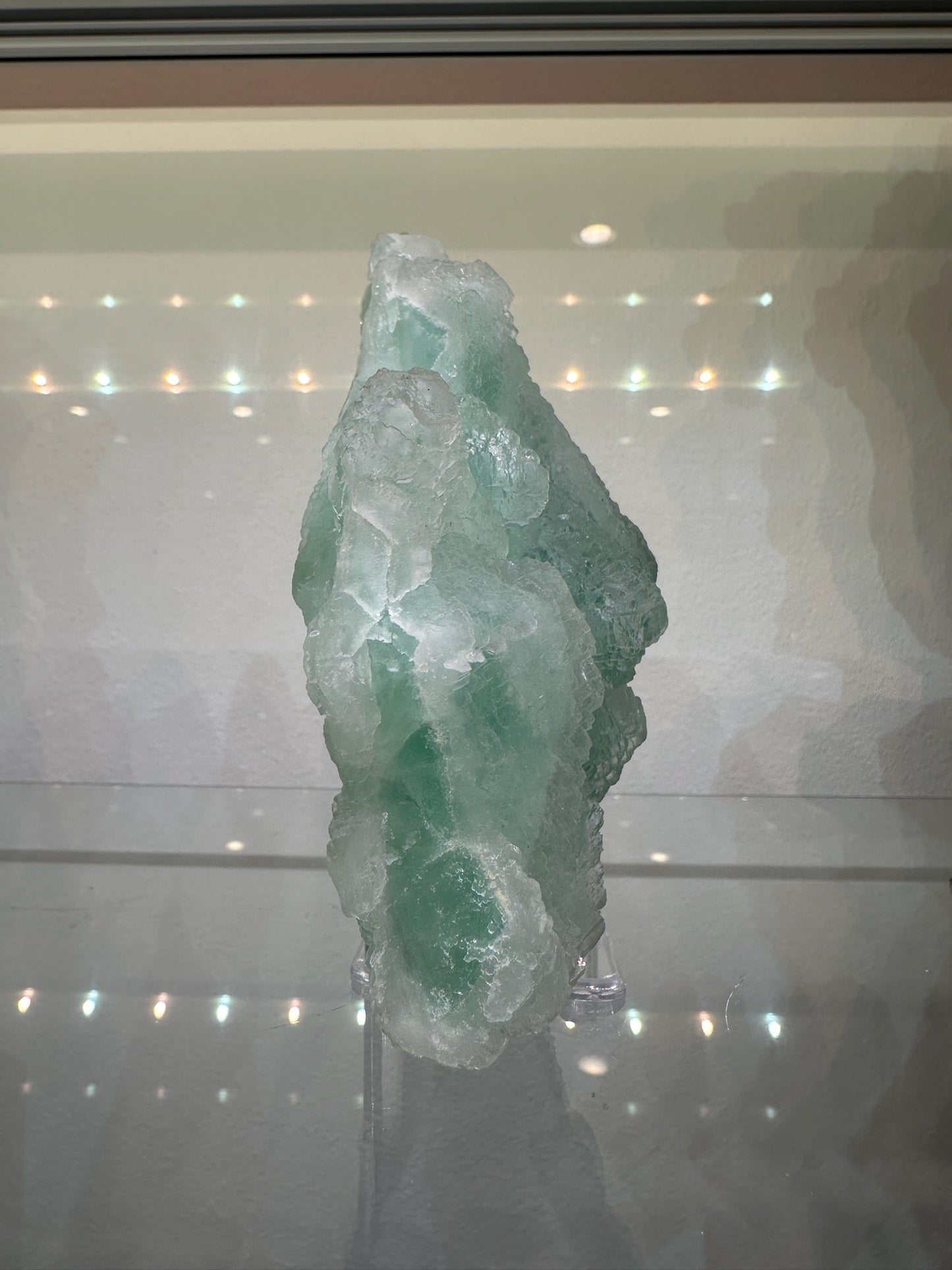 Green and White Fluorite Cluster 1.8 kg