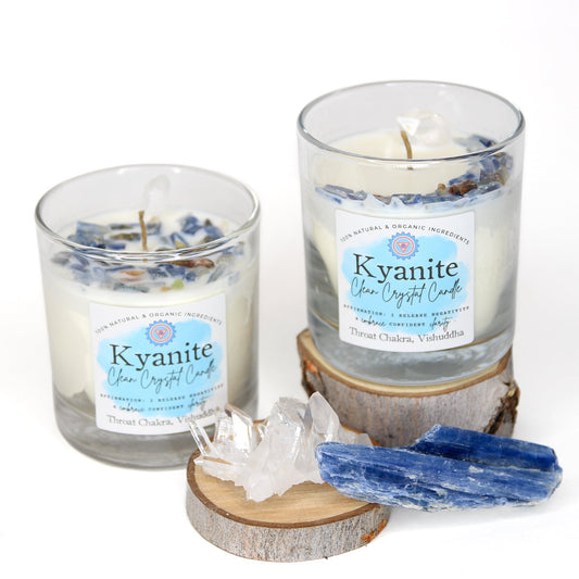 Kyanite Clean Crystal Candle