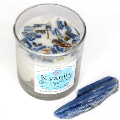 Kyanite Clean Crystal Candle
