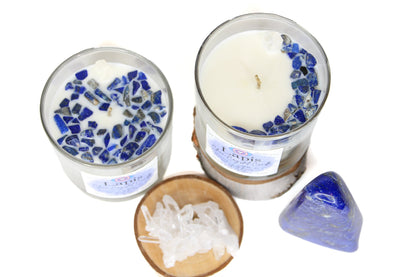 Lapis Clean Crystal Candle