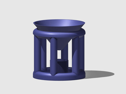 Conduit Plant Stand with Planter & Catch