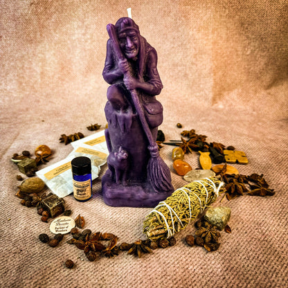 Blessings of Baba Yaga Candle Spell Kit - Wisdom & Protection