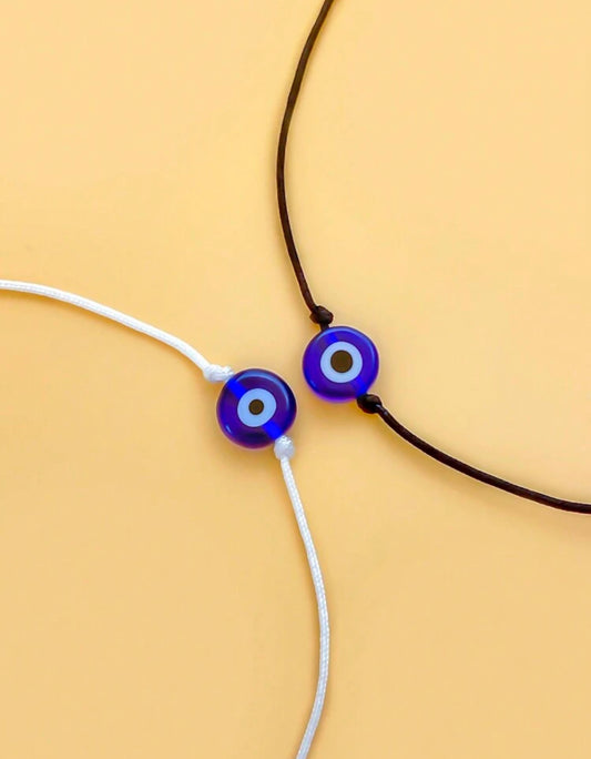 Evil Eye Bracelet - adjustable - 4 colors