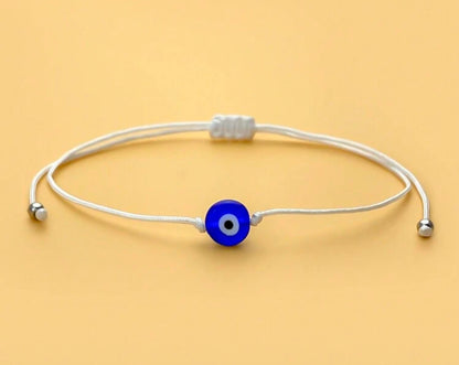 Evil Eye Bracelet – Adjustable Protection Jewelry in 4 Colors