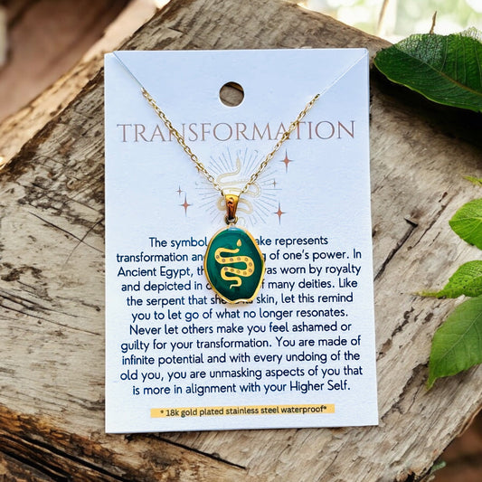 Transformation - 18K Gold Plated, Waterproof Necklace