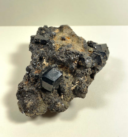 Melanite Garnet Cluster 153g