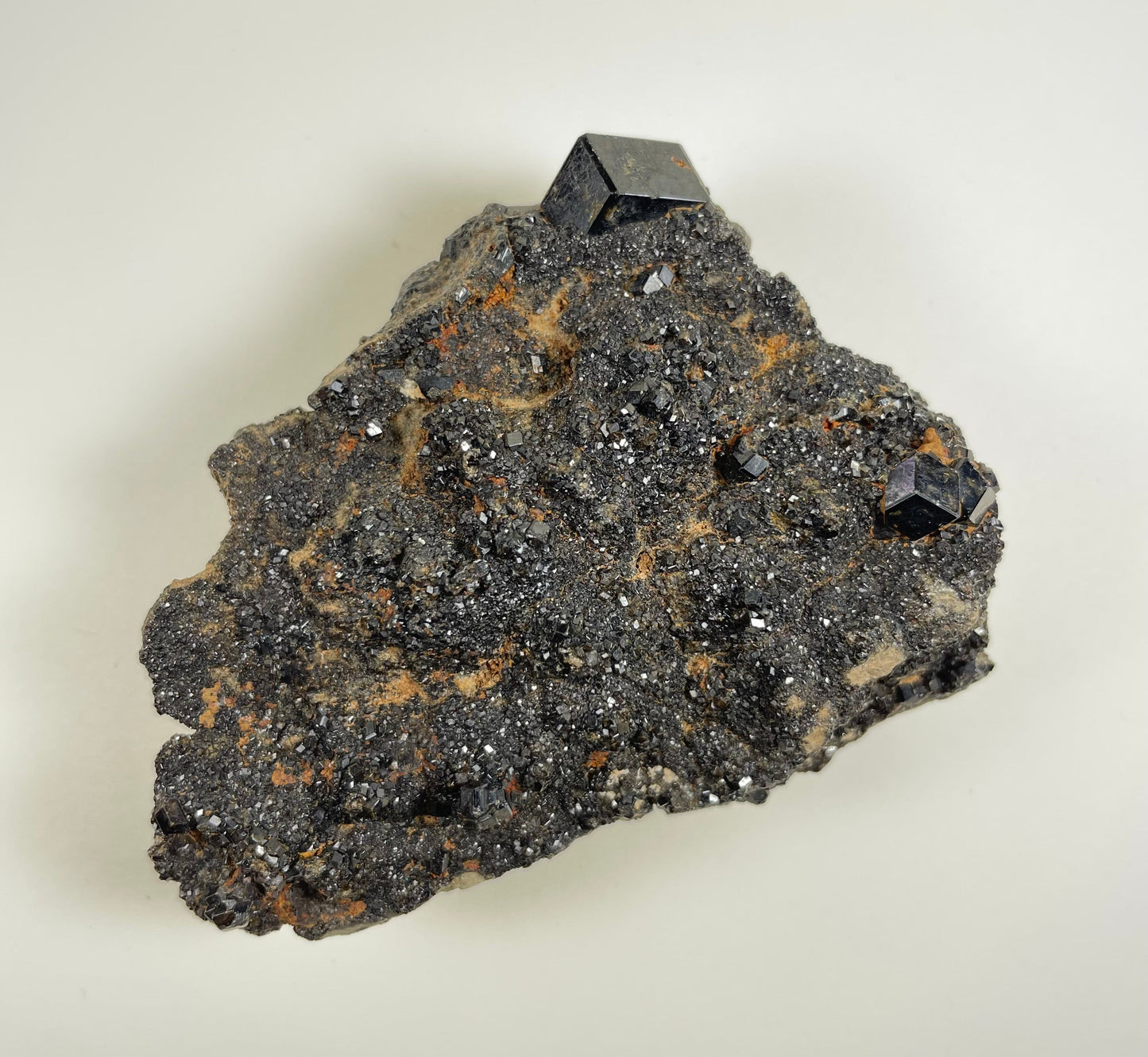 Melanite Garnet Cluster 153g