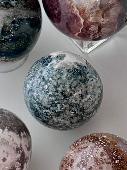 Ocean Jasper Spheres