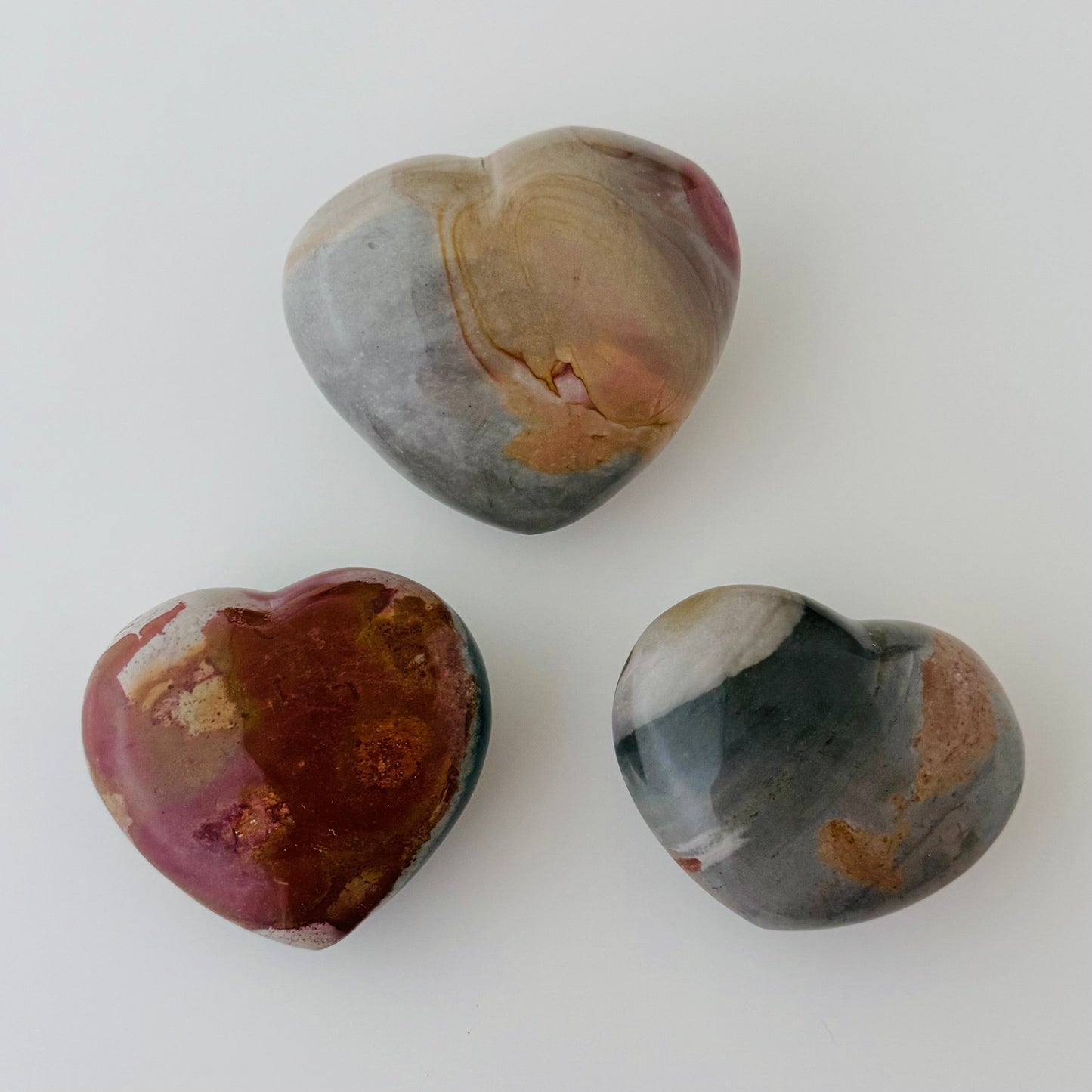 Polychrome Jasper Heart