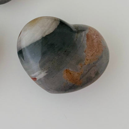 Polychrome Jasper Heart