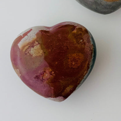 Polychrome Jasper Heart