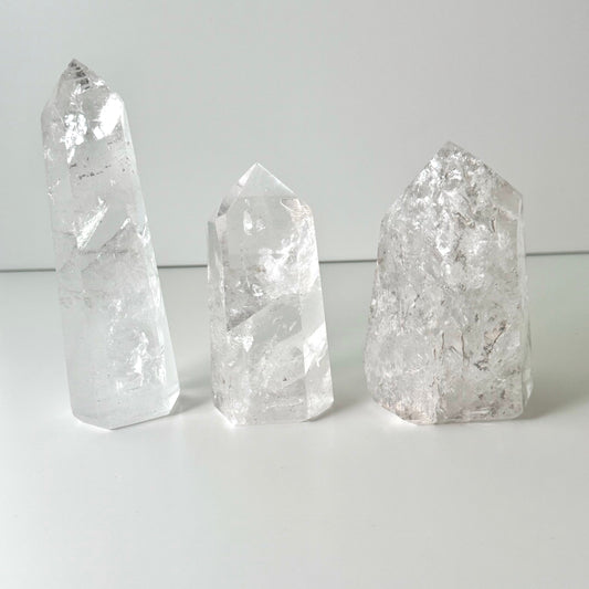 Clear Quartz points