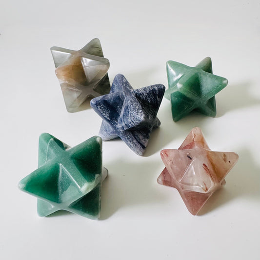 Merkaba carvings