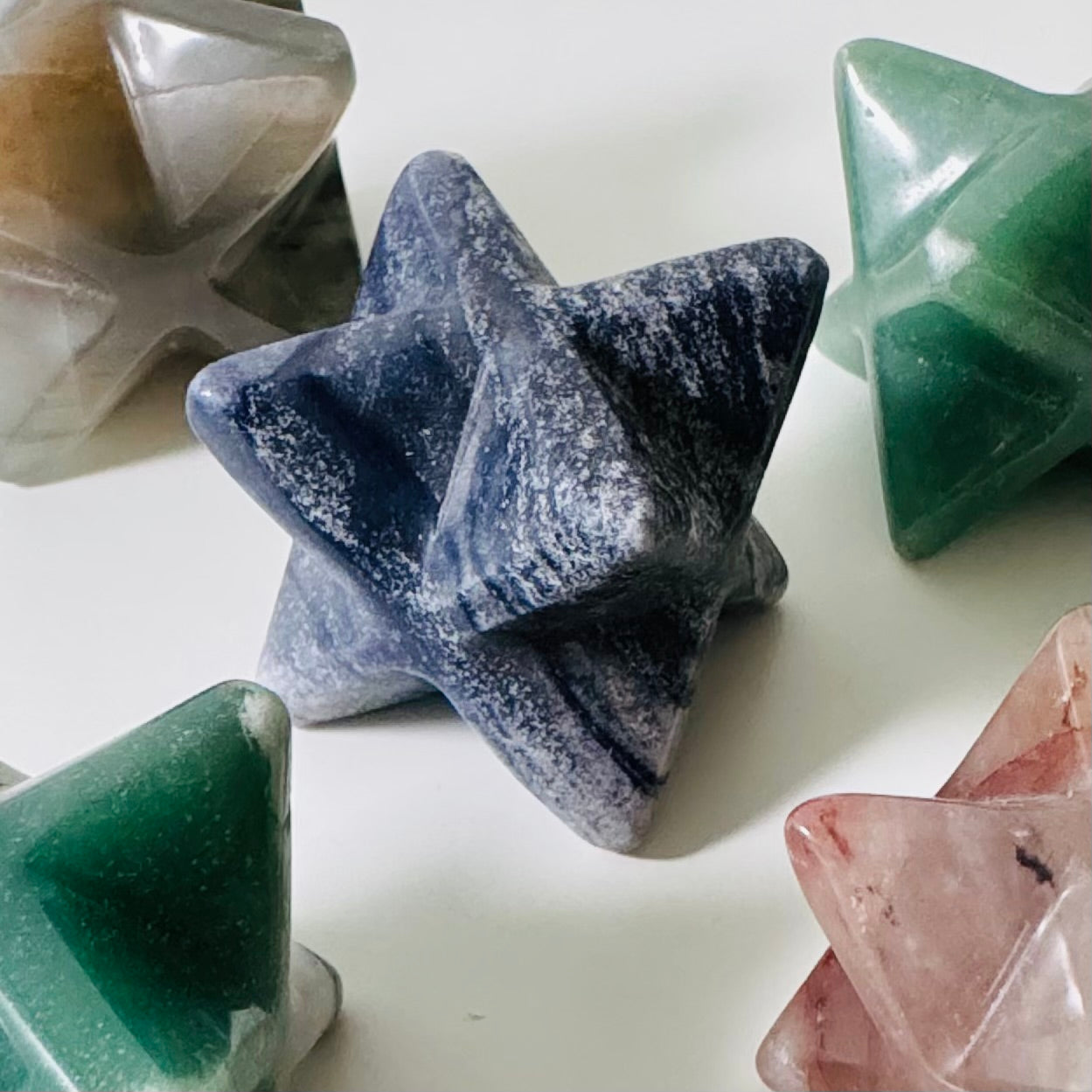 Merkaba carvings