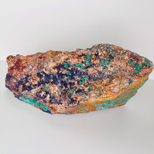Malachite/Azurite on Matrix
