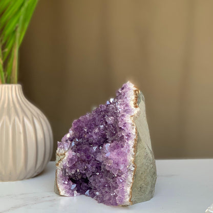 Amethyst cathedral stone for home decor, stunning AAA grade geode from Uruguay