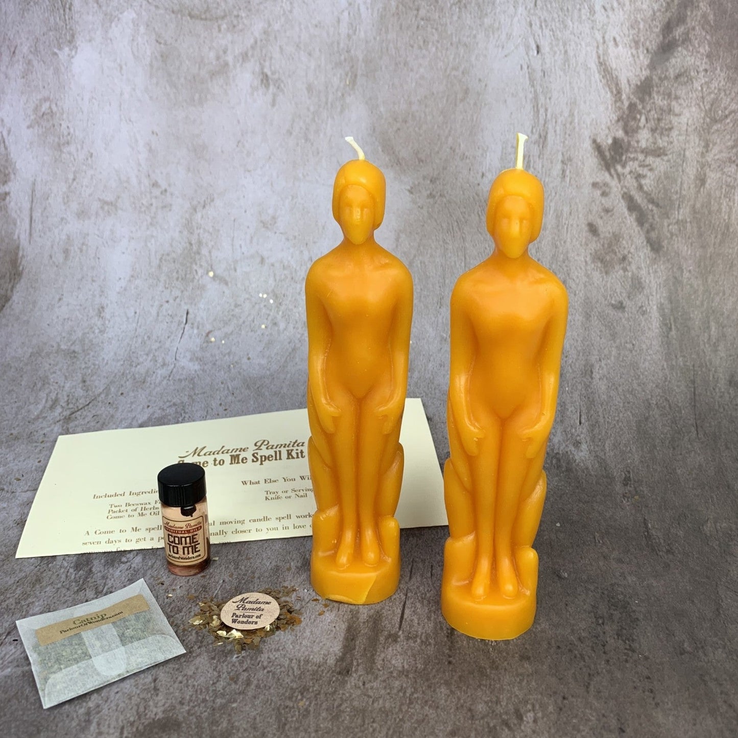 Come to Me Candle Spell Kit Human/Human - Attract Love & Passion