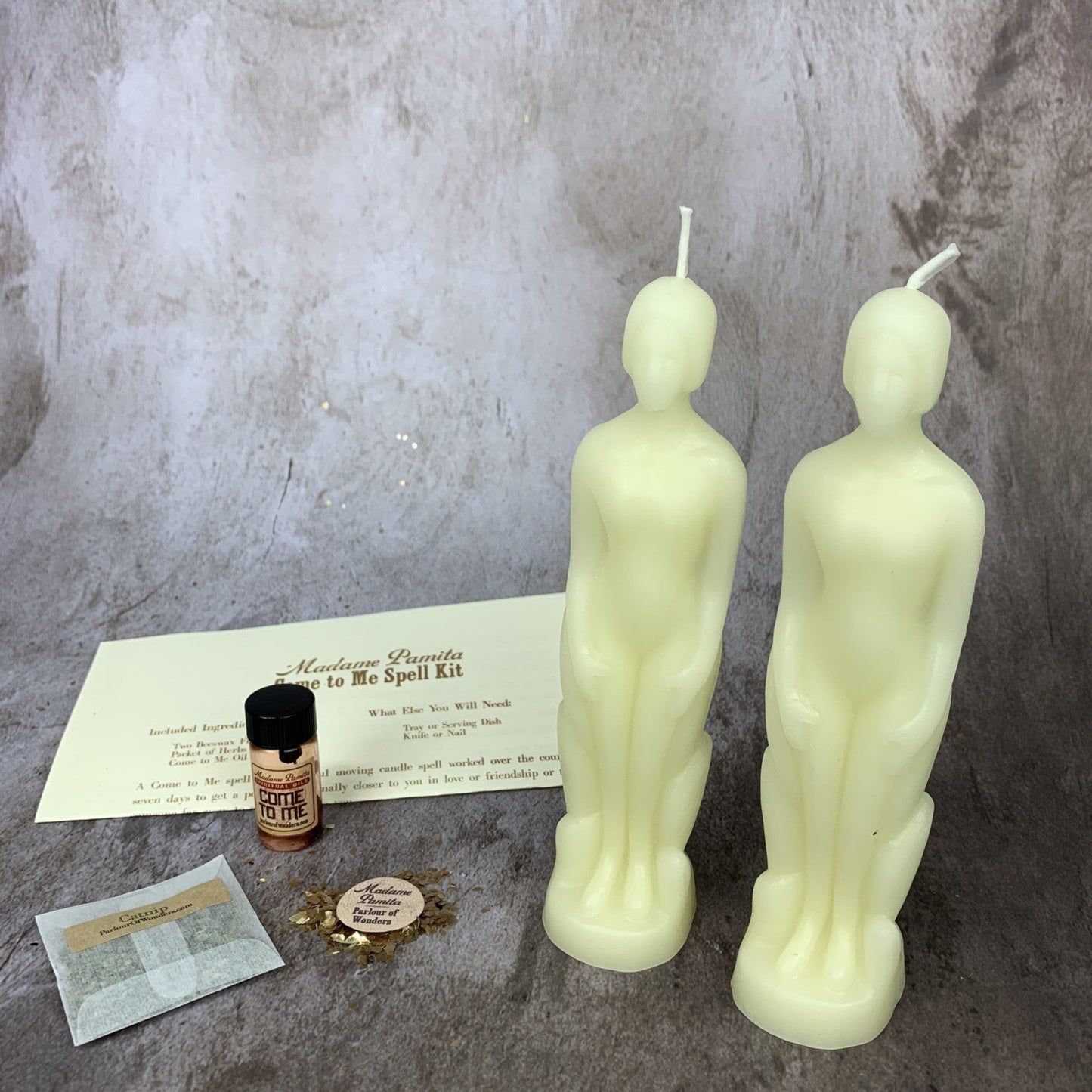 Come to Me Candle Spell Kit Human/Human - Attract Love & Passion