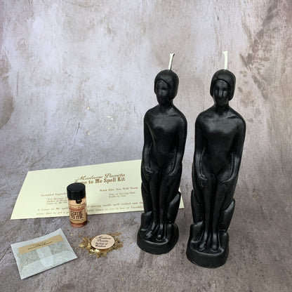 Come to Me Candle Spell Kit Human/Human - Attract Love & Passion