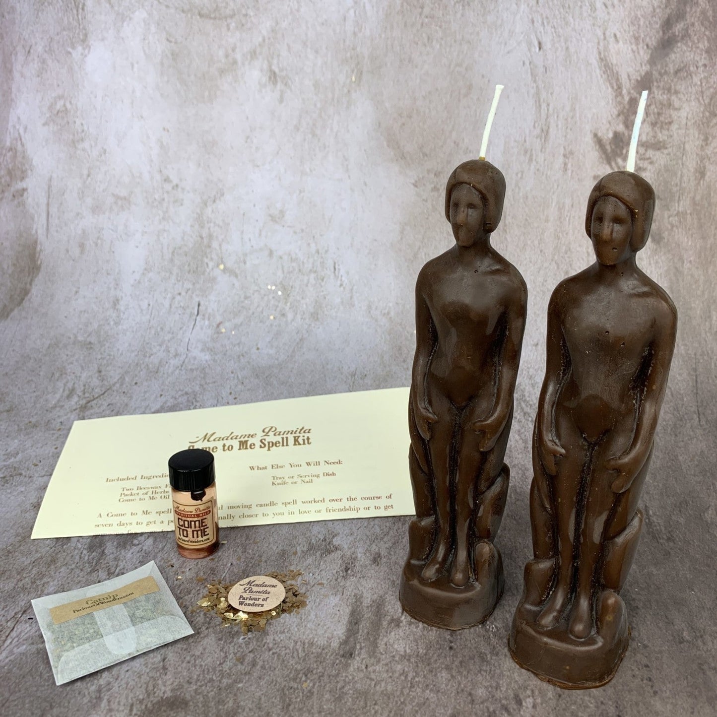 Come to Me Candle Spell Kit Human/Human - Attract Love & Passion