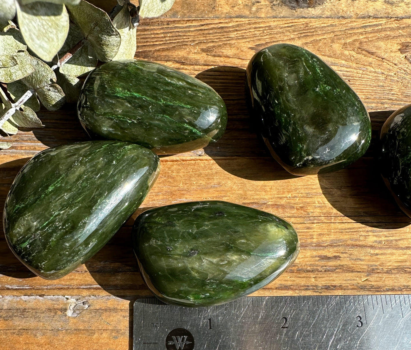 Jade Polished Specimen 2" – Low Grade Green Nephrite Crystal