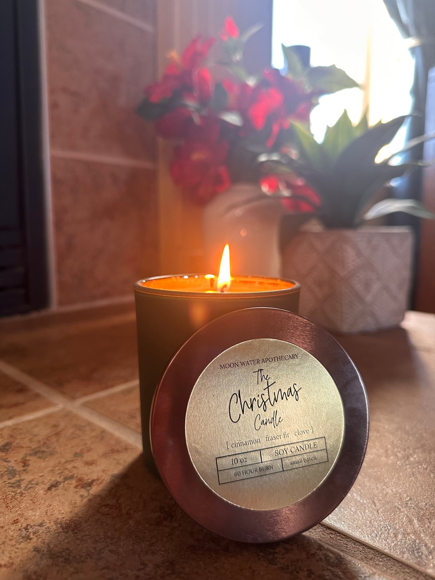 "The Christmas Candle" - 10oz, multiple colors