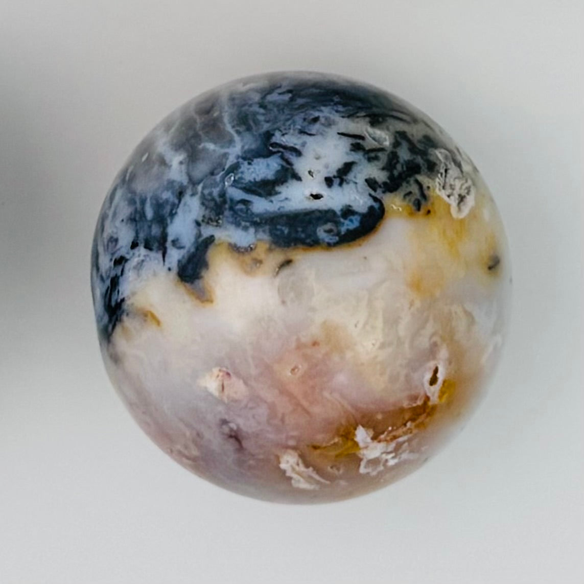 Plume Agate RARE Carvings