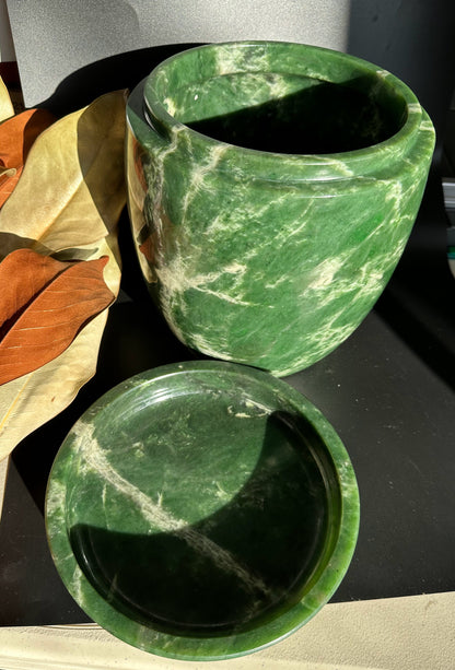 JADE BURIAL URN - ONE OF A KIND