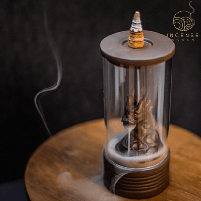 Waterfall Dragon Incense Cone Burner