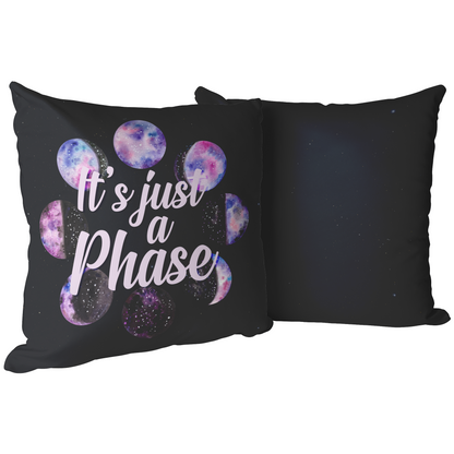 Moon Phase - Throw Pillow
