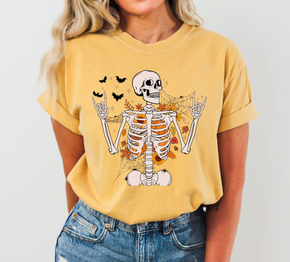 Funny Skeleton - Comfort Colors T-Shirt