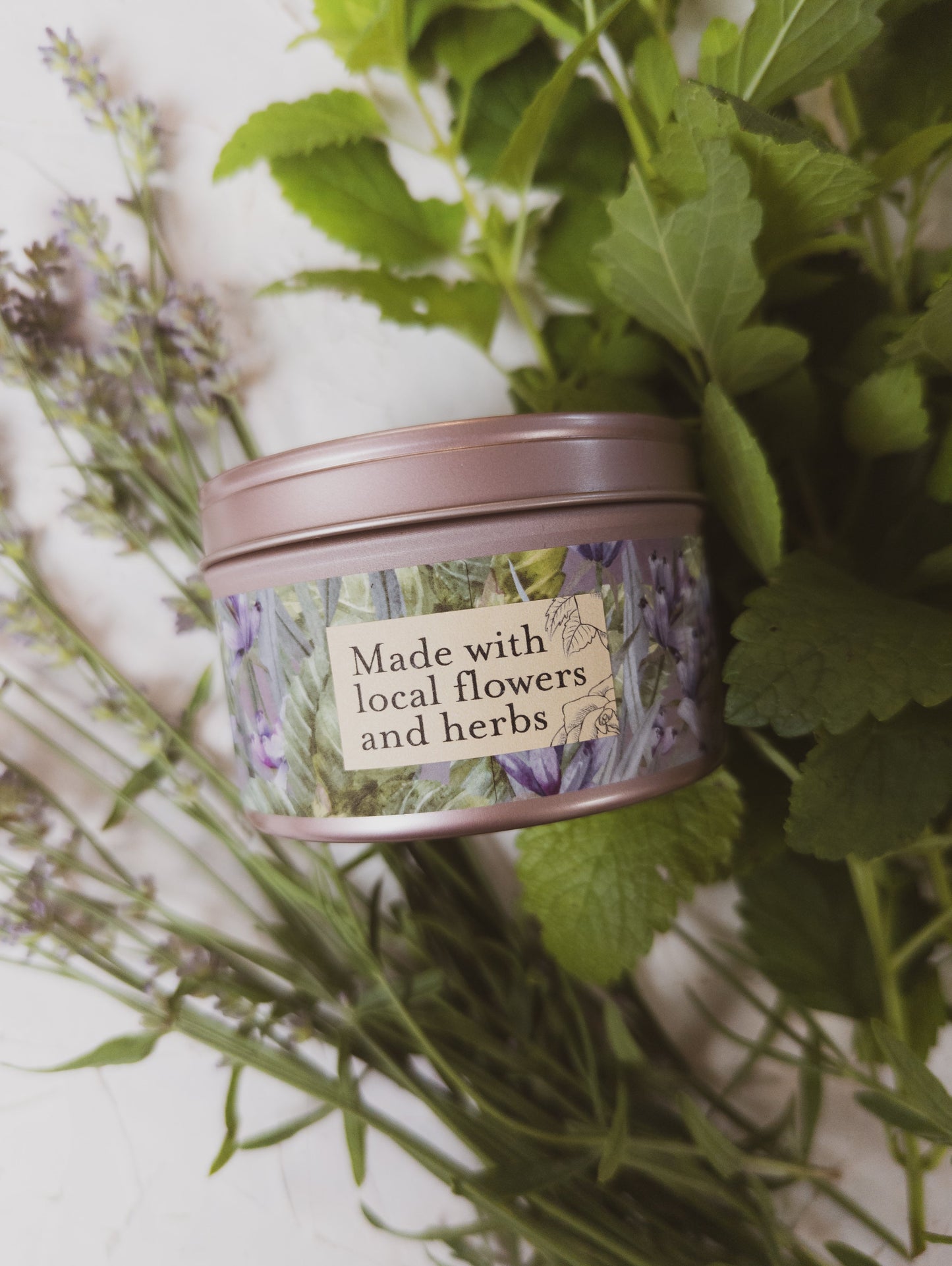 Lavender Mint 4oz Tin Candle