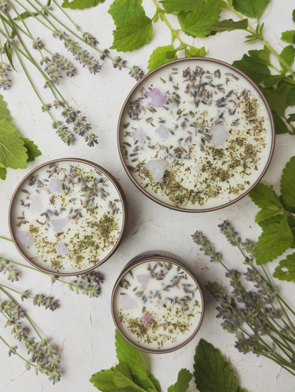 Lavender Mint 4oz Tin Candle