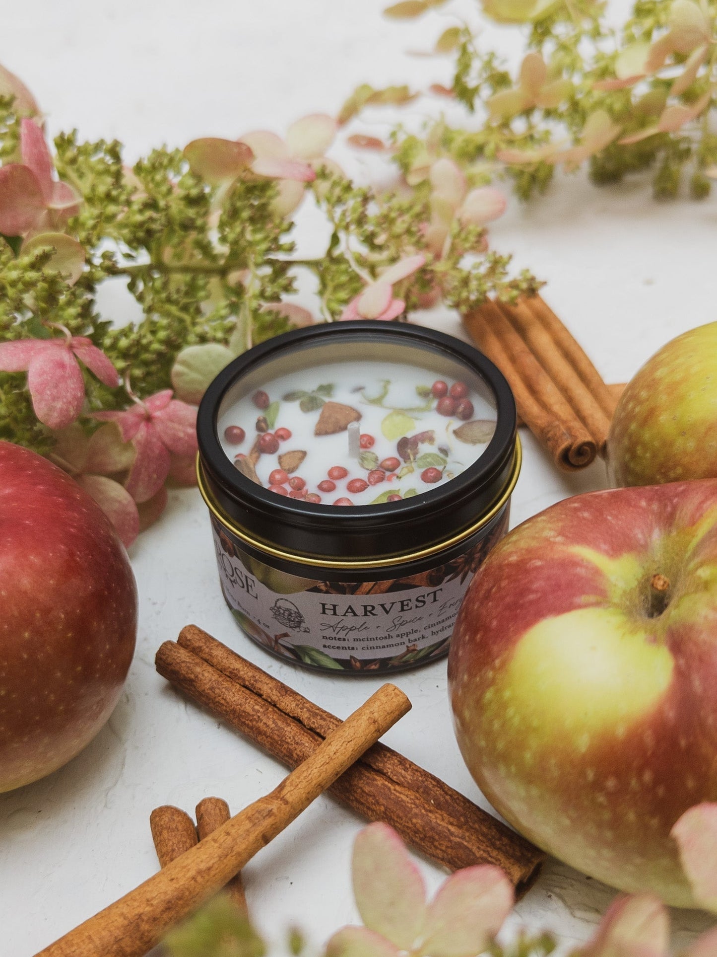 HARVEST Apple Spice 4oz Tin Candle