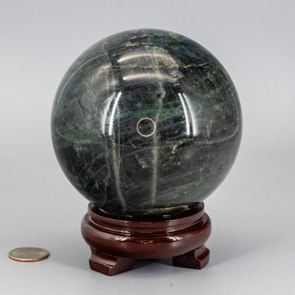 Labradorite "XL" Sphere w/t Stand 115mm