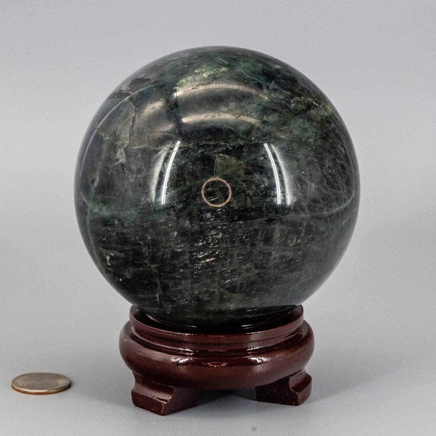 Labradorite "XL" Sphere w/t Stand 115mm
