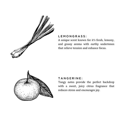 Linen Spray - Lemongrass + Tangerine
