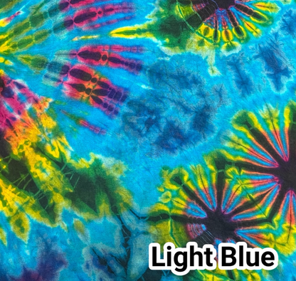 Tie Dye Halter Crop Top - Festival Boho Style