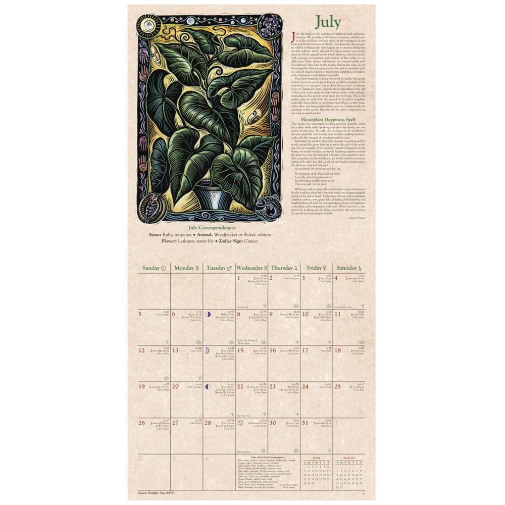 Llewellyn's 2026 Witches' Calendar