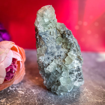 Light Green Cubic Fluorite from China
