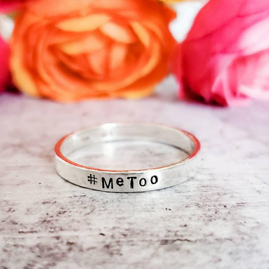 ME TOO Sterling Silver Band Ring