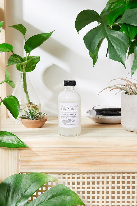 Organic Makeup Remover / Toxin Free / Gentle / Sensitive Skin / Organic