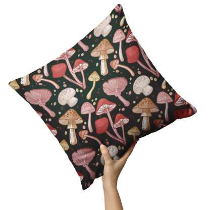 Mushroom - Throw Pillow