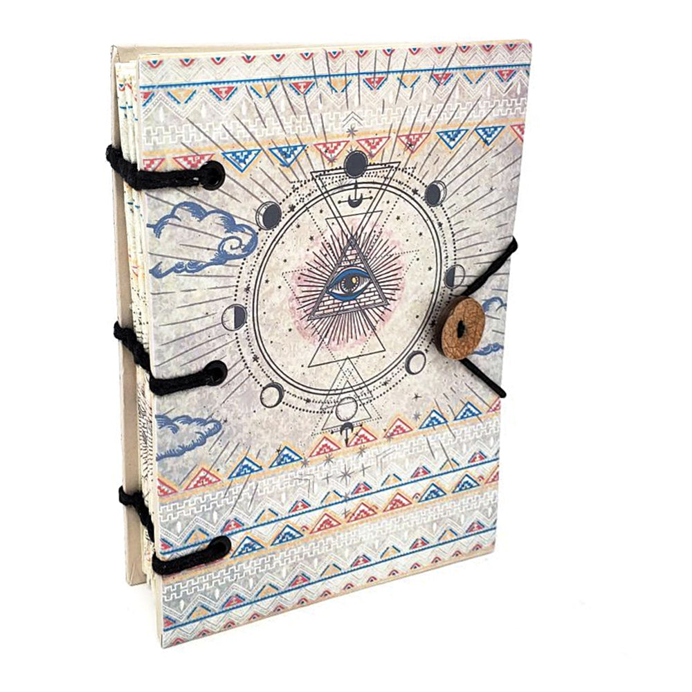 Moon Phase Printed Hardcover Journal