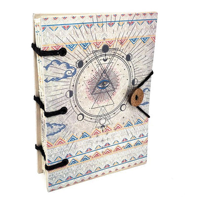 Moon Phase Printed Hardcover Journal