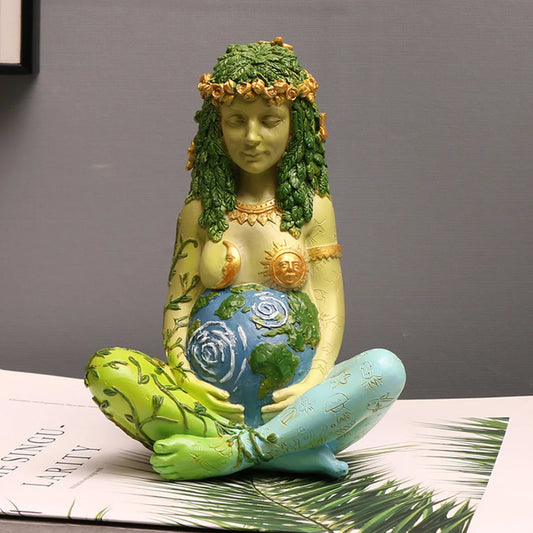 Gaia Earth Goddess Statue