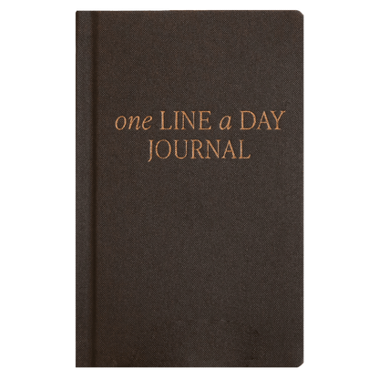One Line A Day Fabric Journal
