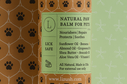 Natural Paw Balm for PETS