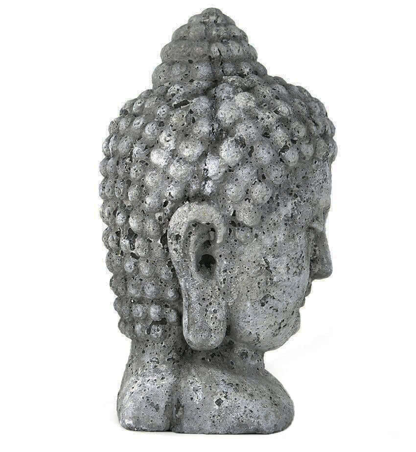 Vintage Buddha Head Statue