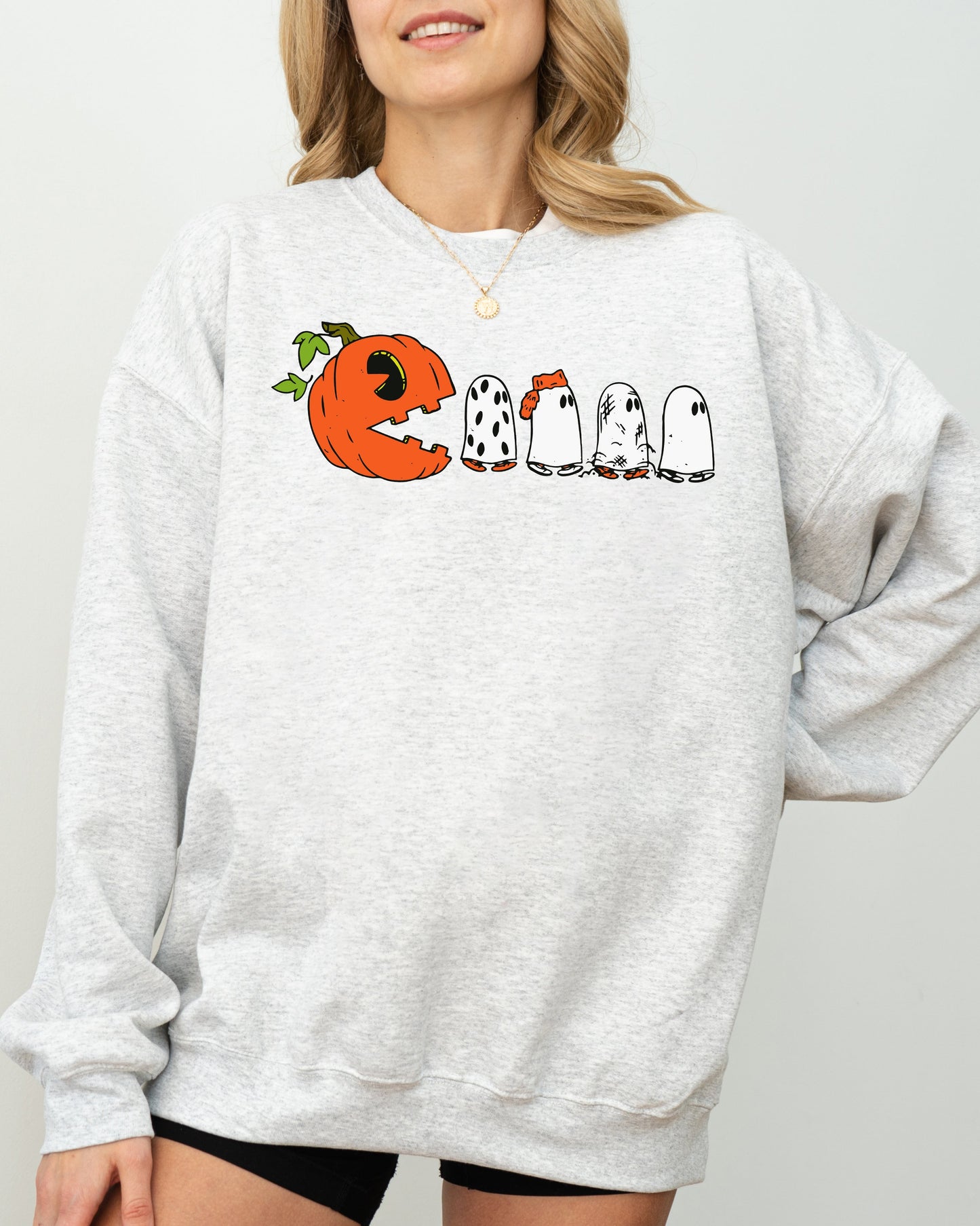 Pacman Pumpkin - Sweatshirt